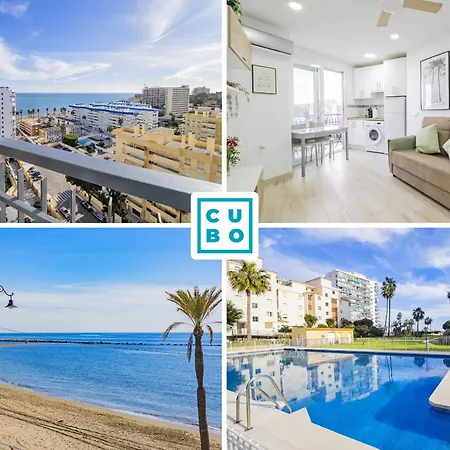 Apartment Cubo's Sea View First Line Maite Study Benalmadena